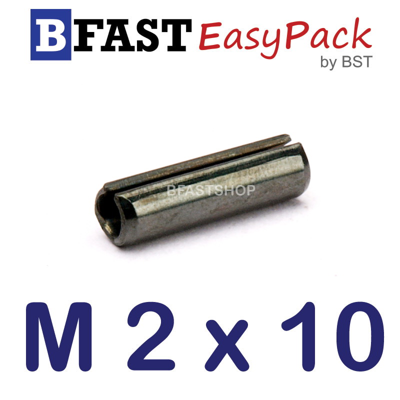 ปิ๊นตะกุด M 2 x 10 (20 ตัว/ถุง)