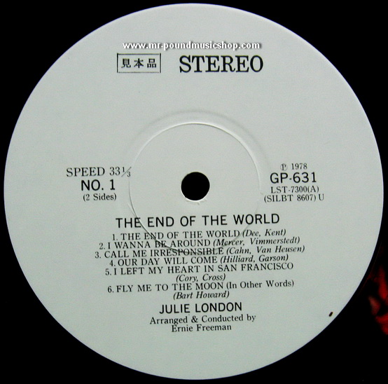 Julie London - The End of The World