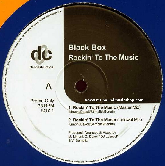 Black Box - Rockin' To The Music
