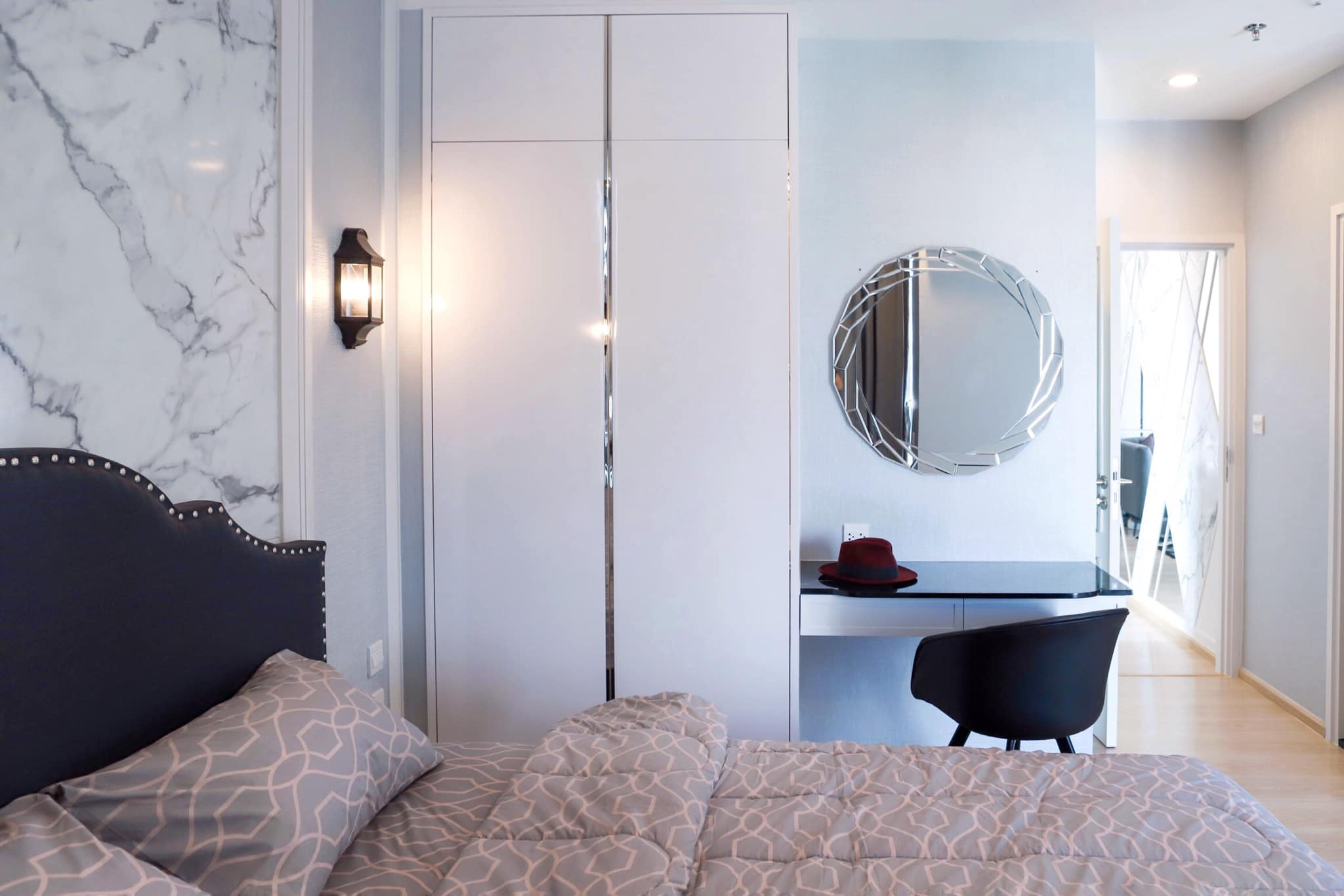 ขาย/เช่าคอนโด Noble Revolve Ratchada 2 โนเบิล รีวอลฟ์ รัชดา 2 ชั้น 18 แบบ 2 ห้องนอน ขนาด 52.86 ตรม.