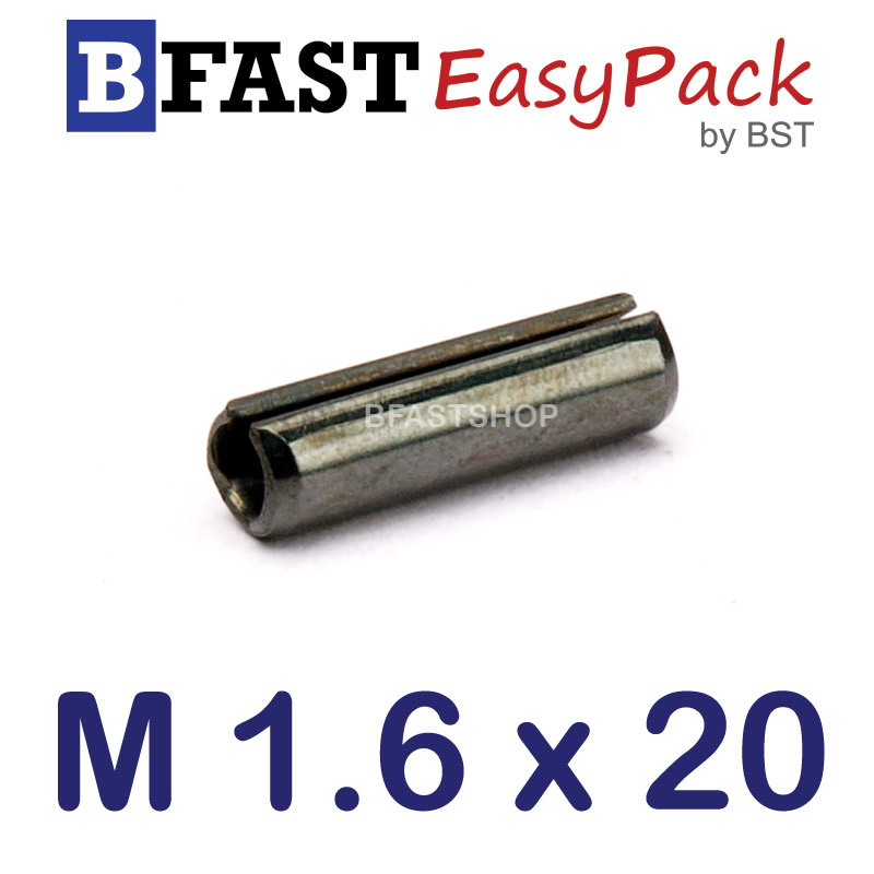 ปิ๊นตะกุด M1.6 x20 (12 ตัว/ถุง)
