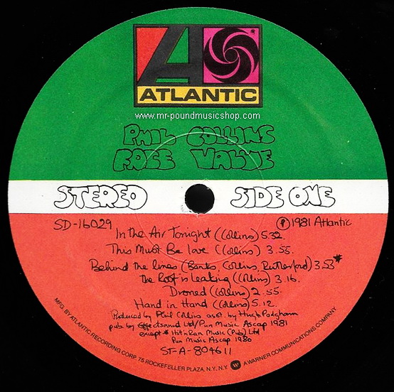 Phil Collins - Face Value