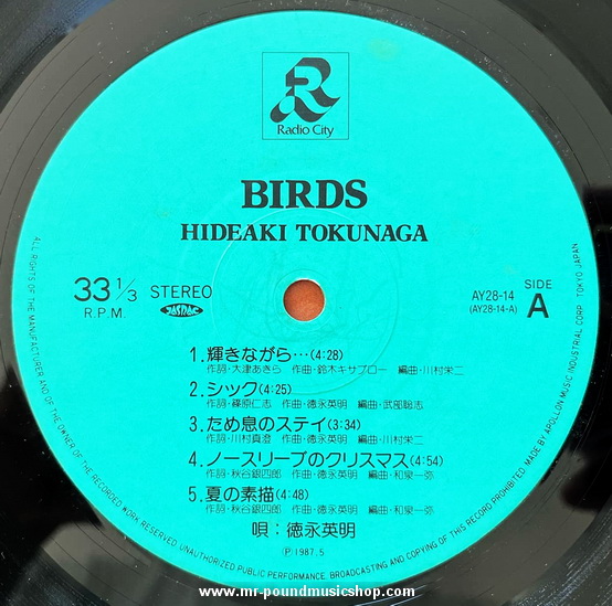 Hideaki Tokunaga - Birds