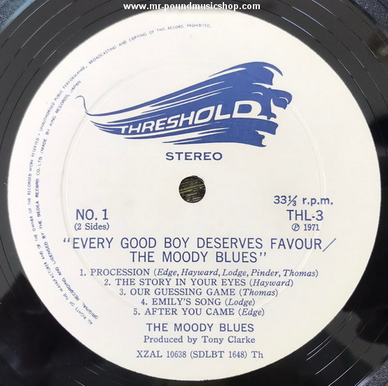 The Moody Blues - Every Good Boy Deserves Favour