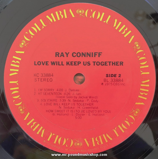 Ray Conniff - Love Will Keep Us Together