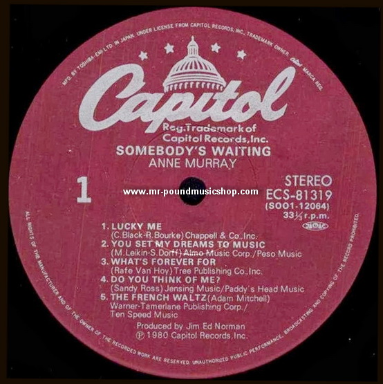 Anne Murray - Somebody's Waiting