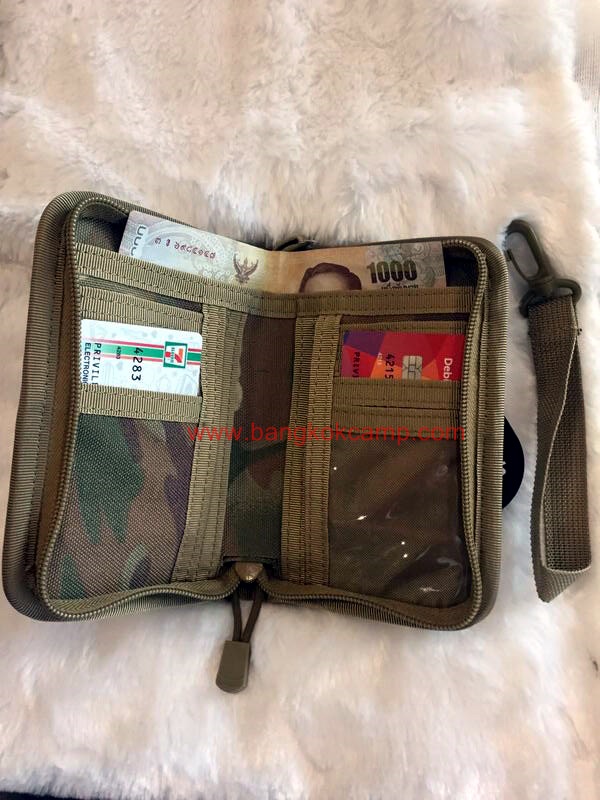 กระเป๋าสตาค์/กระเป่าตังค์. bogie1 ผ้าคอดูร่า (สีดำ)