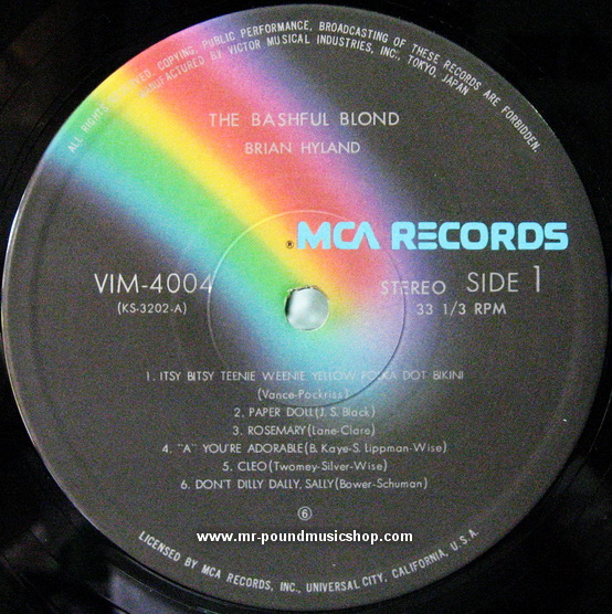 Brian Hyland - The Bashful Blond