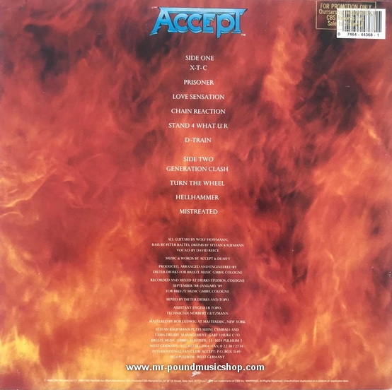Accept - Eat The Heat