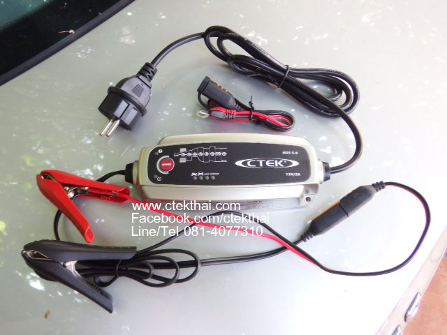 เครื่องชาร์จแบตเตอรี่อัจฉริยะ CTEK รุ่น MXS 5.0