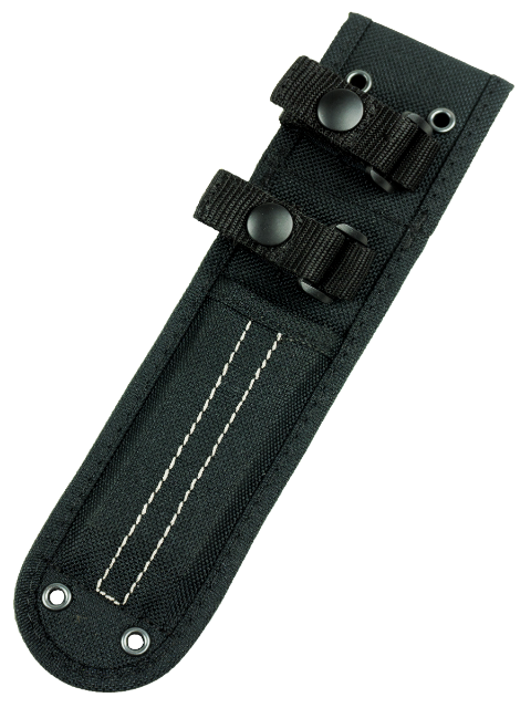 มีดใบตาย Ontario RAT-3 Utility Knife 3.75" Plain Blade, Micarta Handles, Black Nylon Sheath- 8665