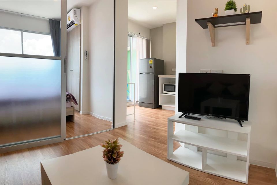 คอนโดให้เช่าโครงการ Lumpini Ville Sukhumvit 76 - Bearing Station 2 ลุมพินี วิลล์ สุขุมวิท 76-แบริ่ง สเตชั่น 2 เฟอร์ครบ