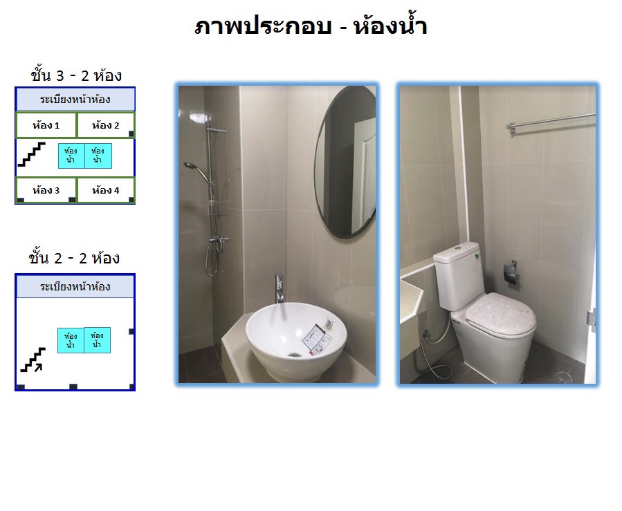 ขายอาคารพาณิชย์ 2 คูหา 3 ชั้น ราคา16,000,000 บาท รายละเอียดและที่ตั้ง เนื้อที่ทั้งหมด 40 ตร.ว พื้นที่ใช้สอย 373 ตรม