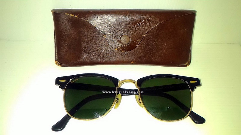 แว่นตา RayBan Clubmaster มือสอง สภาพสวยแท้ B&L Made in USA