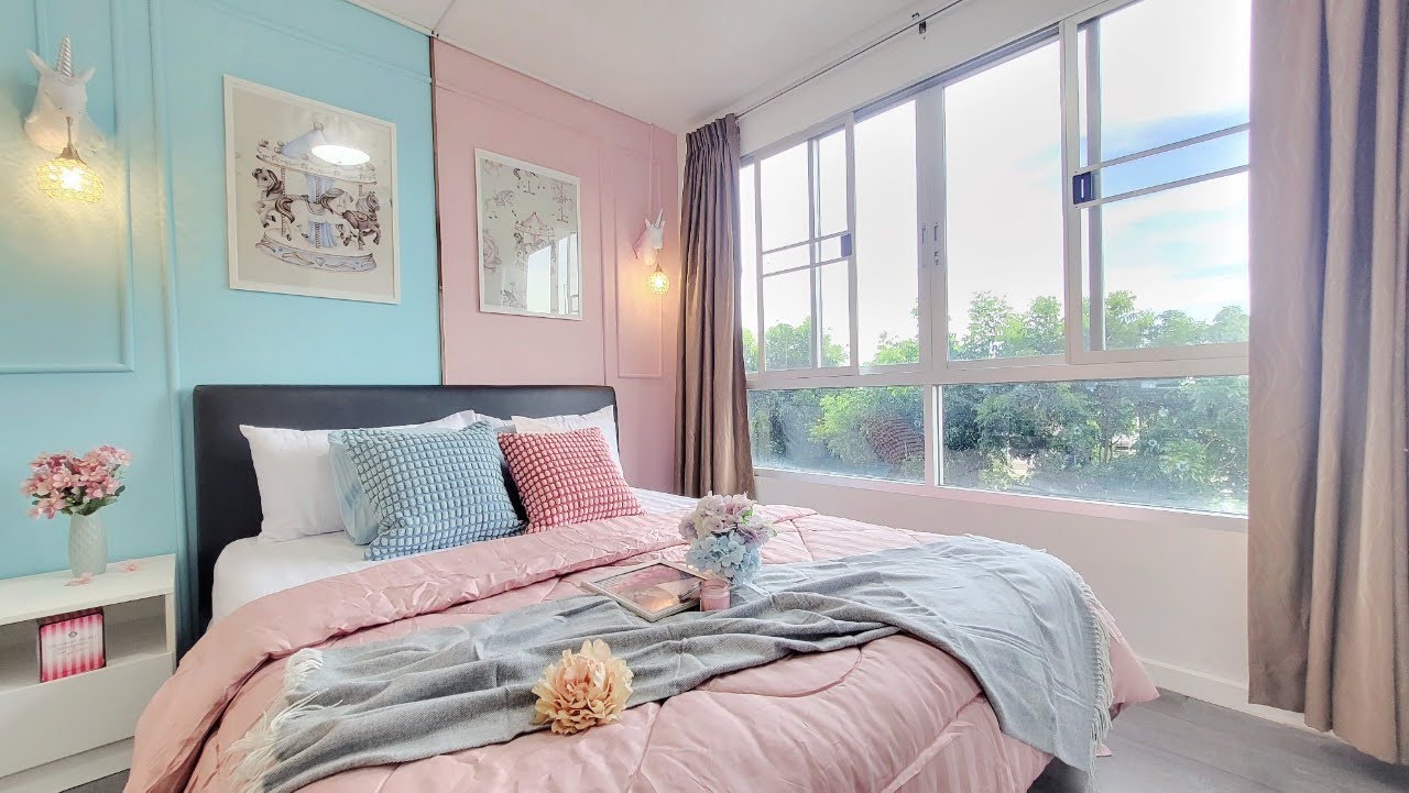 ให้เช่าคอนโด ดีคอนโด แคมปัส รีสอร์ท บางนา (dCondo Campus Resort Bangna 1 ห้องนอน