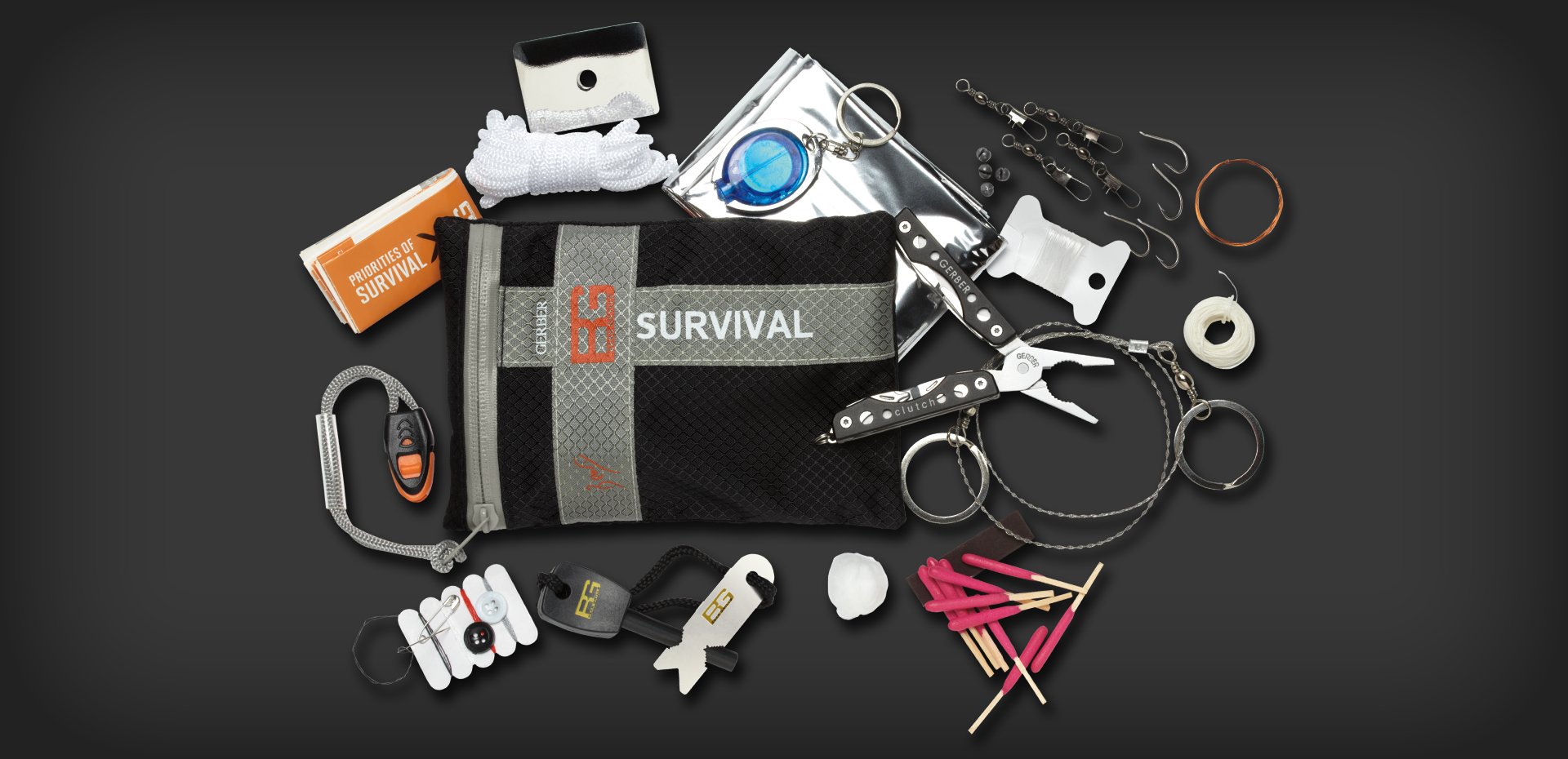 ชุดอุปกรณ์ยังชีพ ชุดใหญ่ BEAR GRYLLS ULTIMATE KIT (31-000701)