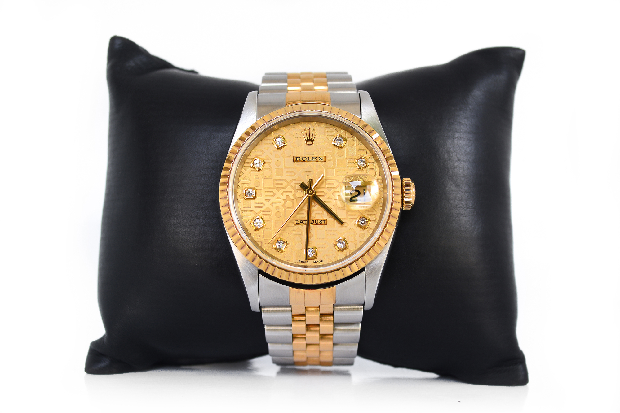 Rolex Oyster Perpetual Date-Just 2tone 18K Automatic King Size