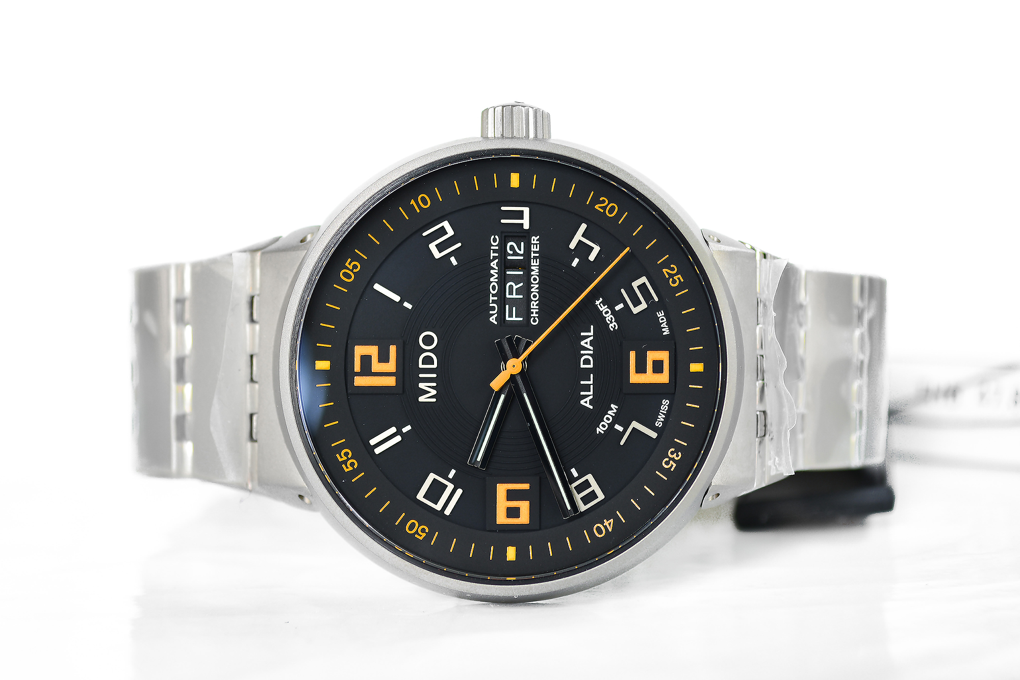 NEW:Mido All Dial Chronometer รุ่น M8340.8.D8.11 Titanium (Sold)