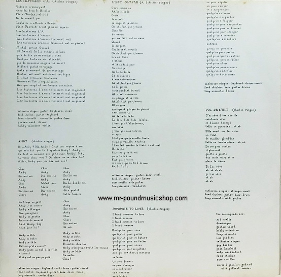 Les Rita Mitsouko - The No Comprendo