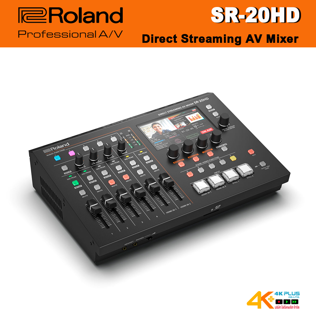 Roland SR-20HD Direct Streaming AV Mixer