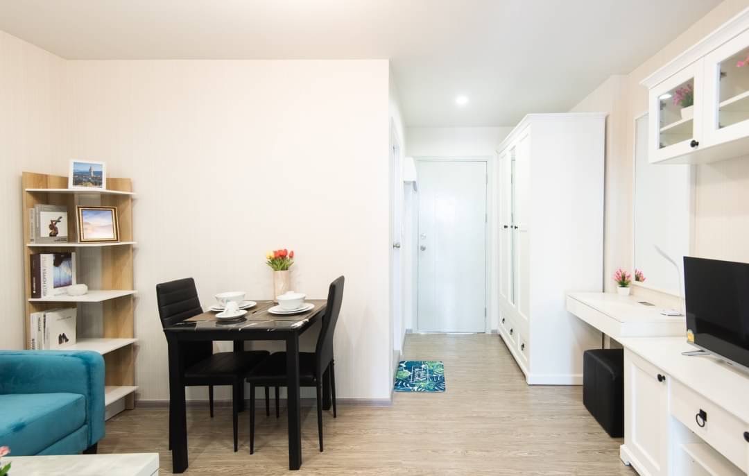 ขาย/ให้เช่าคอนโด Reach Phaholyothin 52 (รีช พหลโยธิน 52) วิวสระว่ายน้ำชั้น 7 อาคาร D ชั้น 7 ห้อง 706 วิวสระว่ายน้ำ ห้องมุม พื้นที่ 30.86 ตรม.