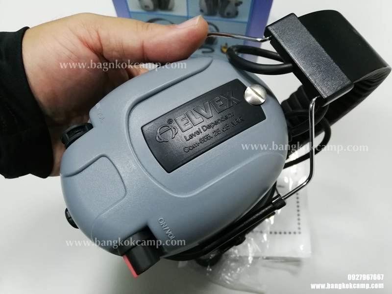 ELVEX COM-655 หูฟังตัดเสียงปืน ขยายเสียงพูด