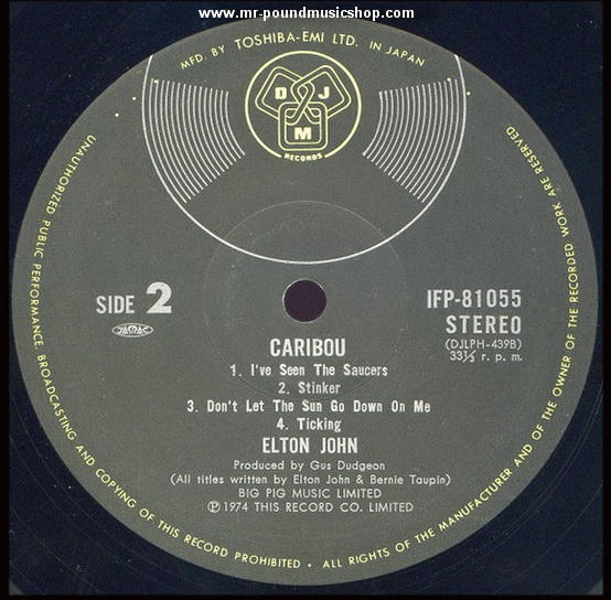 Elton John - Caribou