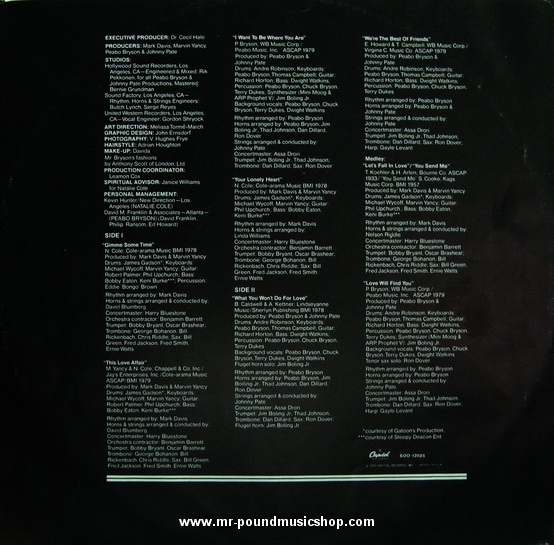 Natalie Cole & Peabo Bryson - We're The Best of Friends