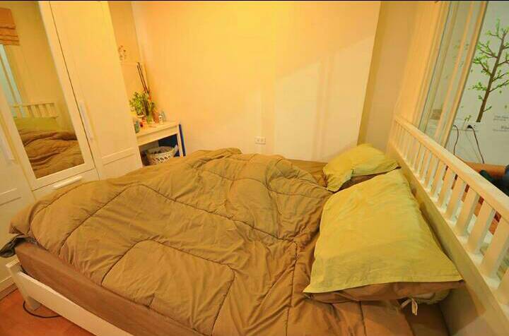 ให้เช่าคอนโด Lumpini Ville ศูนย์วัฒนธรรม 1 ห้องนอน 1 ห้องน้ำ พื้นที่ 32 ตร.ม. ชั้น8 ตึก E1 - ราคาเช่า 10,000 บาท ต่อ เดือน เฟอร์นิเจอร์