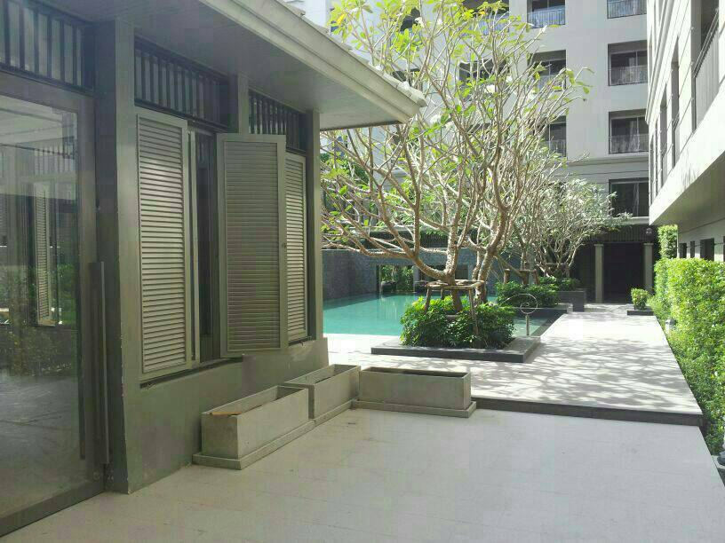 ขายคอนโด The Seed Memories Siam 1bed พื้นที่ 45 ตร.ม ชั้น 1 วิวสวนด้านหลังของโครงการ ราคา 6.5 ล้าน ค่าโอนคนละครึ่ง