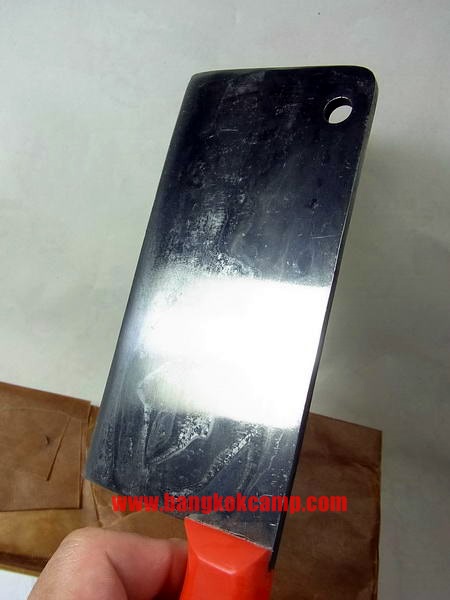 มีดสับ มีดปังตอเชคโก ด้ามแดง รุ่นเก่า ใหม่เก่าเก็บไม่ผ่านการใช้งาน Made in CZECHOSLOVAKIA เชคโกสโลวาเกีย