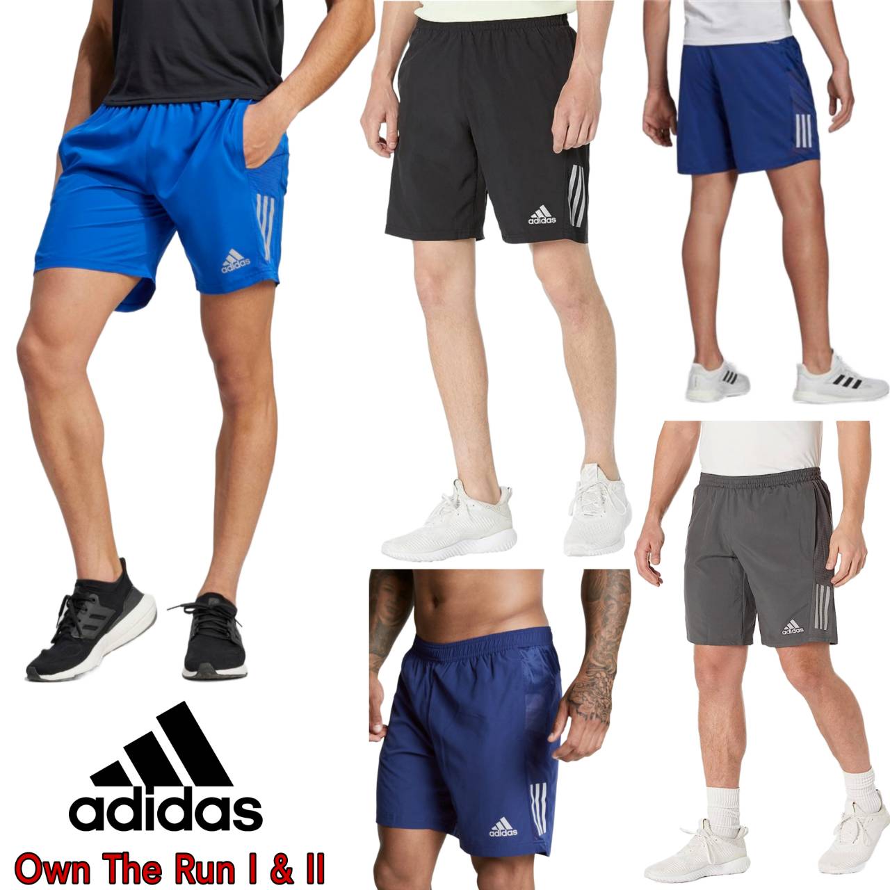 Adidas Own the Run I&II ( 5" ,7", 9") Shorts