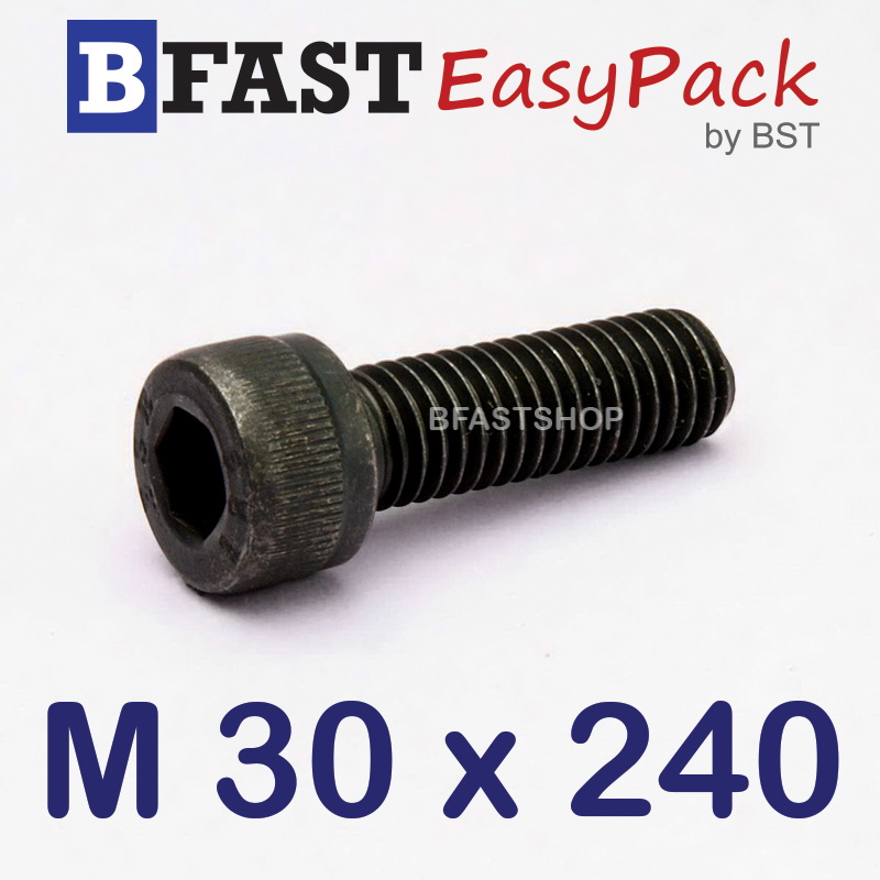 สกรูหัวจมดำ M 30 x 240 *เกลียวครึ่ง*