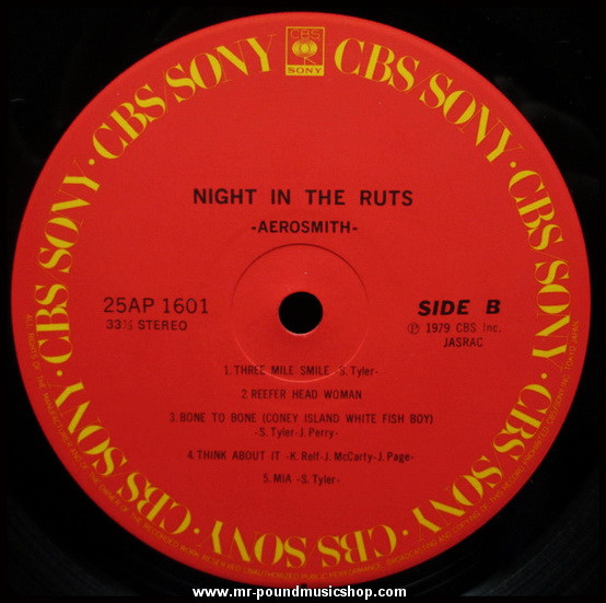 Aerosmith - Night in The Ruts