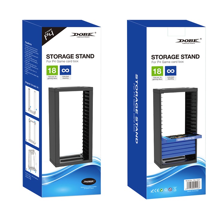 DOBE Storage Stand ชั้นวางแผ่นเกม PS4 PS5 Switch XboxOne