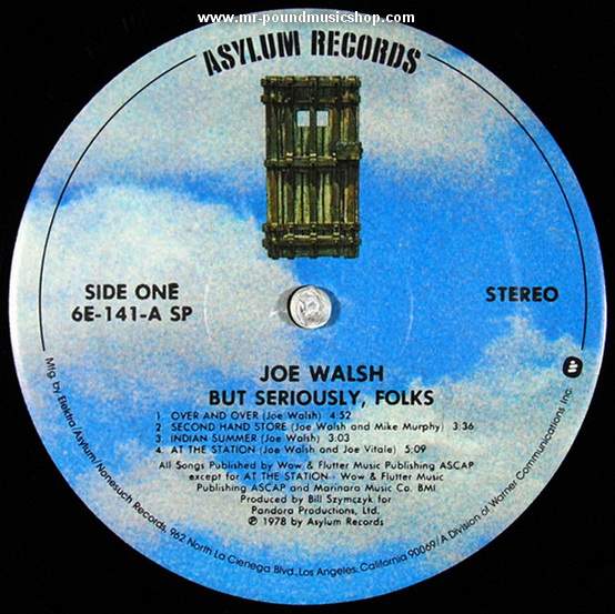 Joe Walsh - "But Seriously, Folks..."