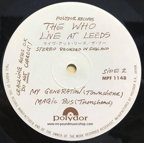 The Who - Live At Leeds
