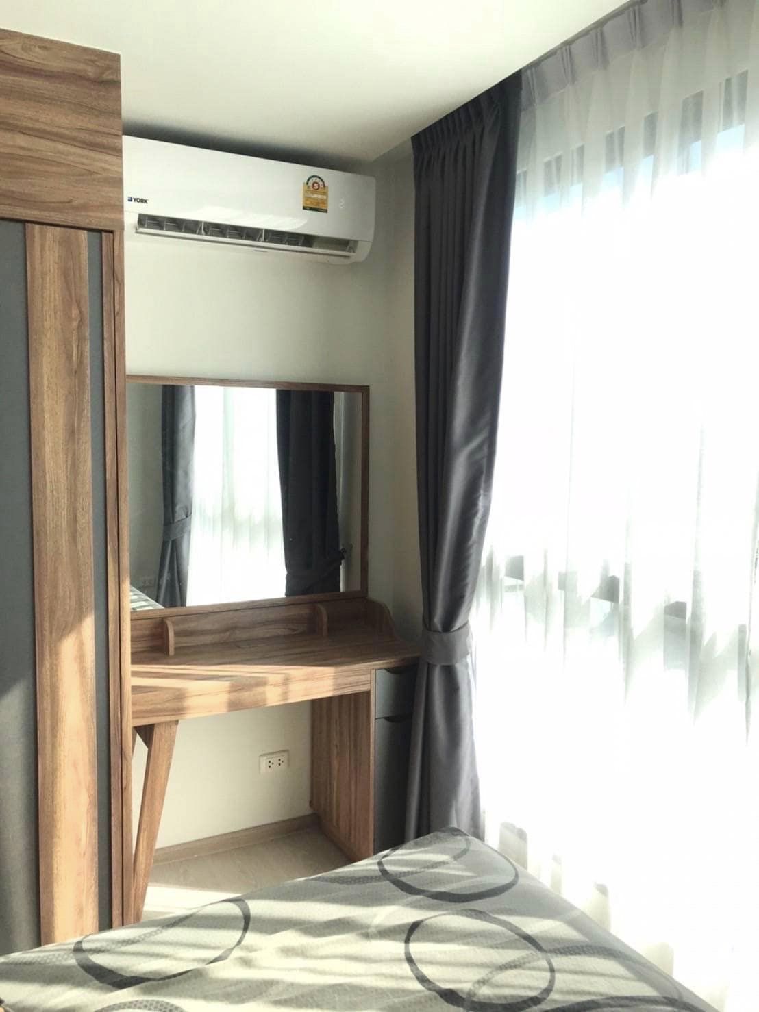 ให้เช่า คอนโด The Excel Parc ซอยลาซาล 19 (สุขุมวิท 105) 1 ห้องนอน 1 ห้องน้ำ ขนาดห้อง 28 ตร.ม. คอนโดอยู่ชั้น 3