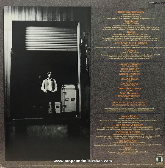 Jackson Browne - Running On Empty