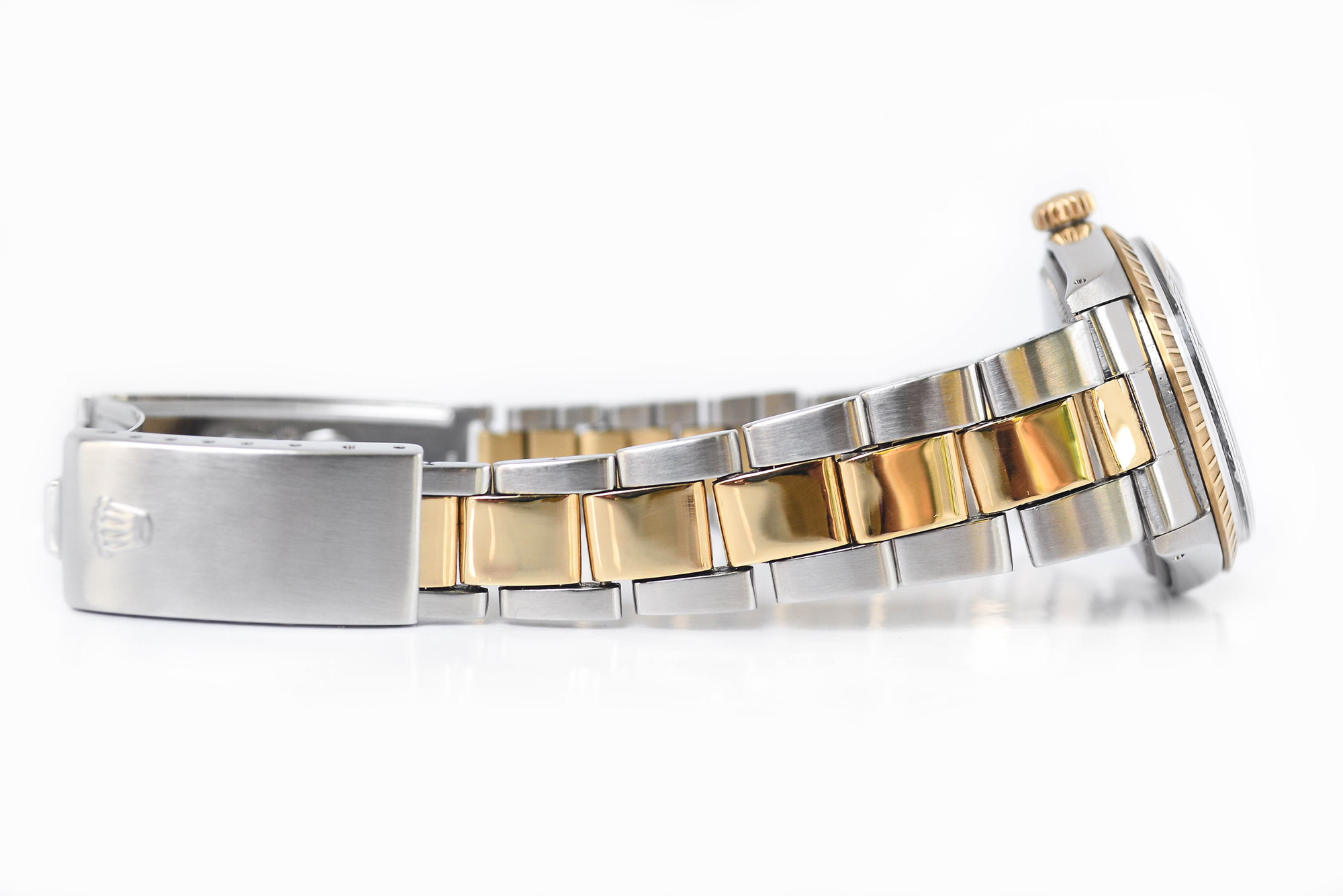 Rolex Oyster Perpetual Date 2tone 18K Automatic Man Size