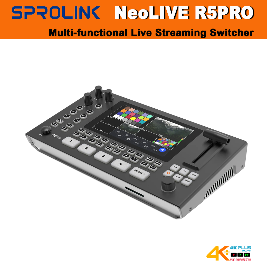 Sprolink NeoLIVE R5PRO Multi-functional Live Streaming Switcher