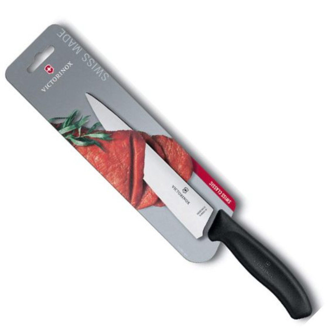 มีดครัว Victorinox CarvingKnife SwissClassic 12cm Black (6.8003.12B)