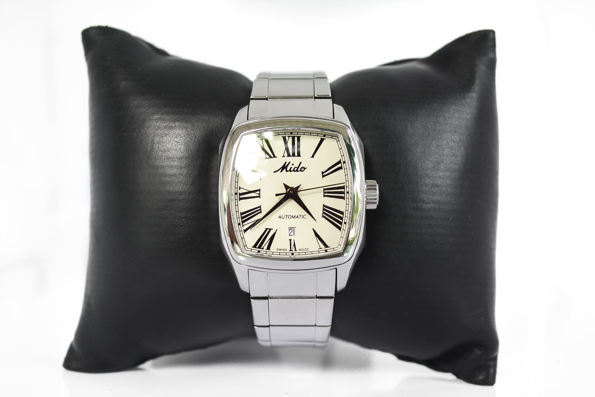 Mido Multifort Automatic Lady Size ทรงถังเบียร์ หลักโรมัน (Sold)