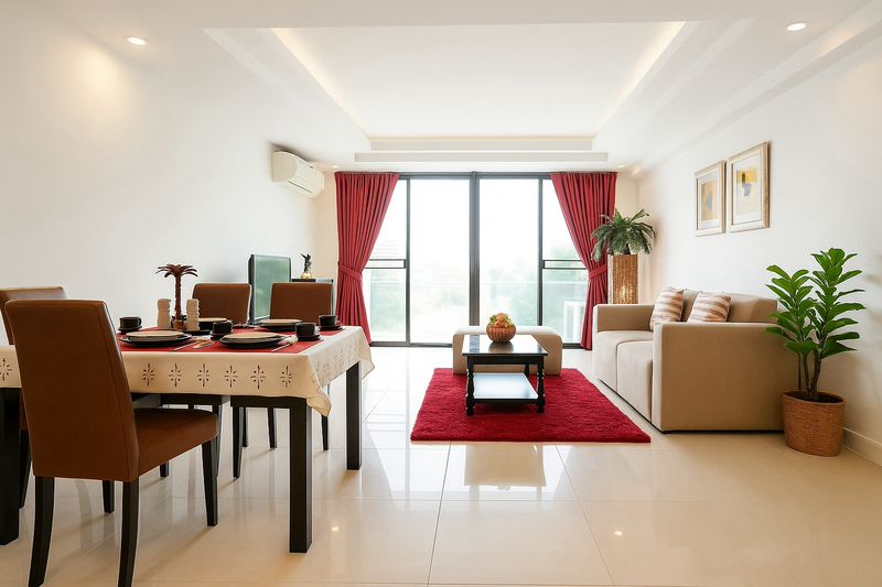 🌿 ให้เช่าคอนโด! เมอราญา เรสซิเดนซ์- Murraya Residence ลาดพร้าว 71 ห้องสูท A | ขนาดใหญ่ 68 ตร.ม. | ชั้น 2