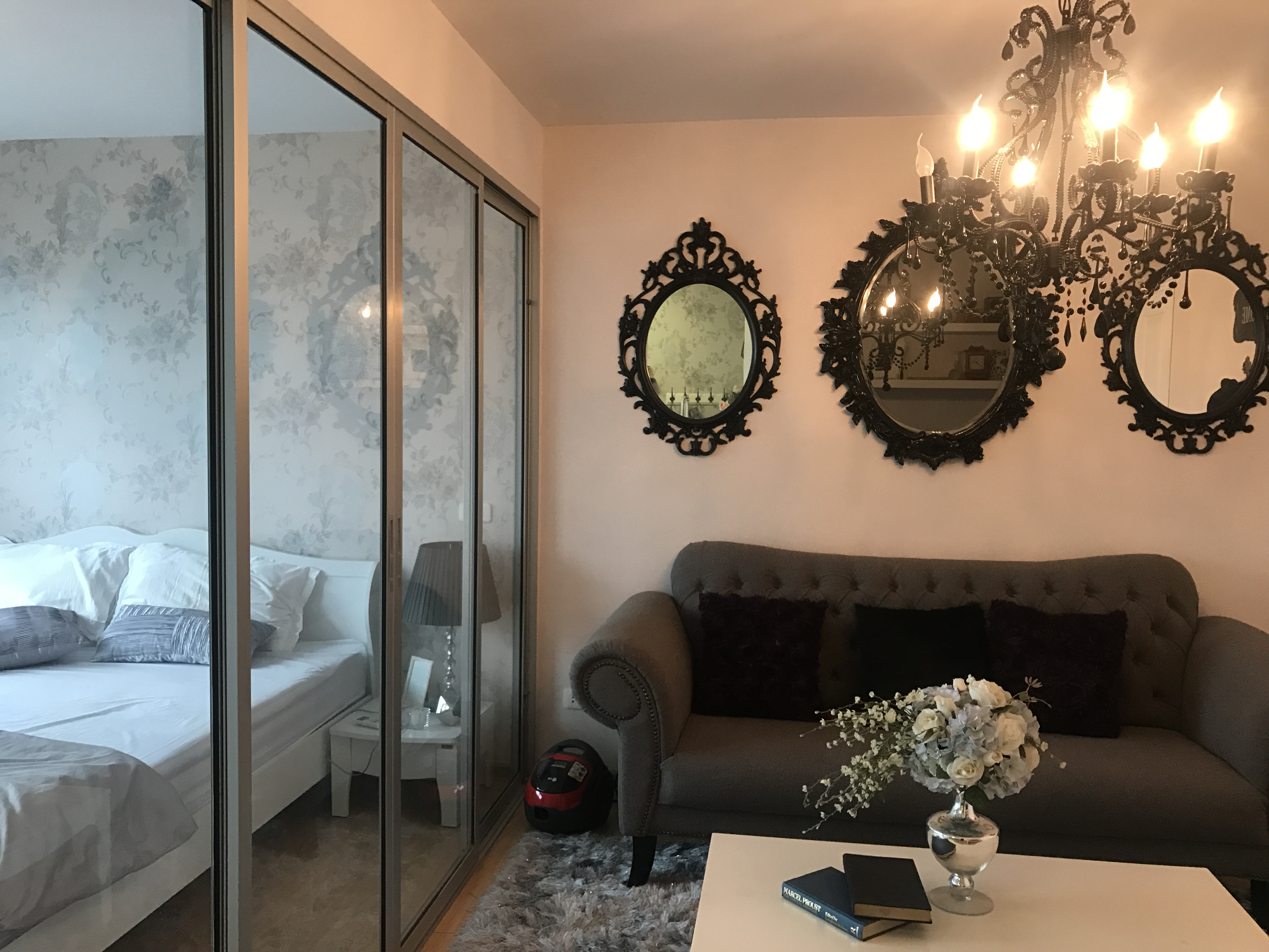 ขายคอนโด D Condo Rattanathibet (ดี คอนโด รัตนาธิเบศร์) 1 ห้องนอน 1 ห้องน้ำ อาคาร F ชั้น 5 ขนาด 28 ตร.ม