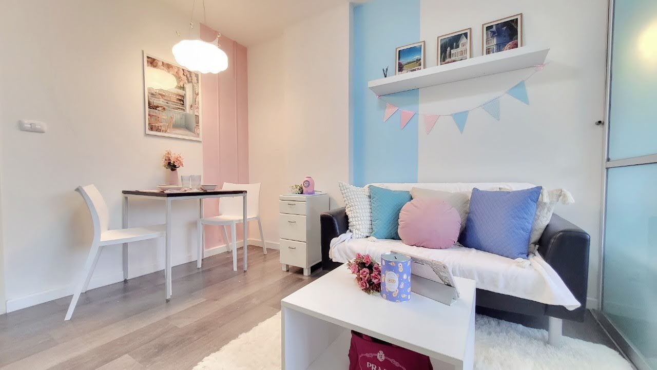 ให้เช่าคอนโด ดีคอนโด แคมปัส รีสอร์ท บางนา (dCondo Campus Resort Bangna 1 ห้องนอน