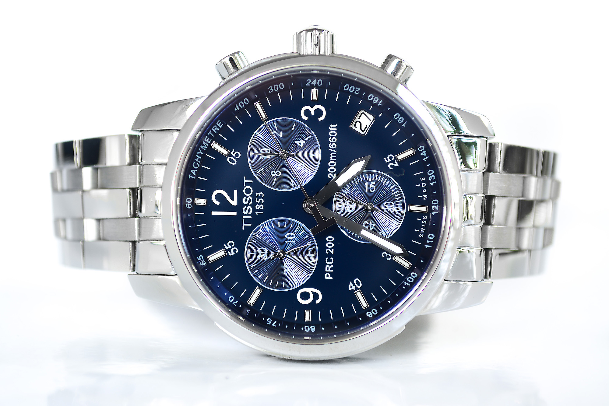 Tissot PRC200 Chronograph หน้าน้ำเงิน (Sold)