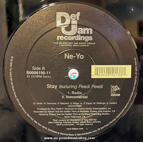 Ne-Yo - So Sick B/W Stay