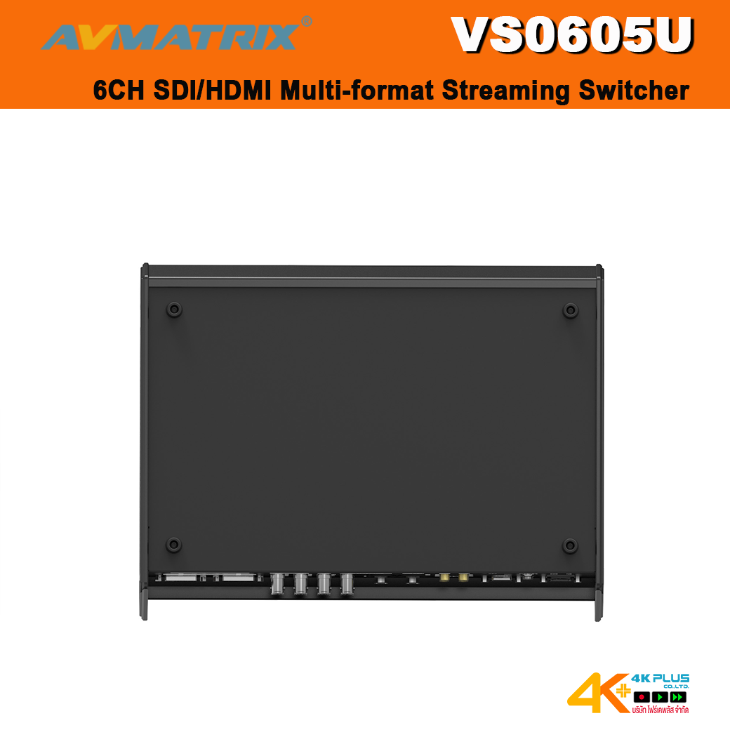 AVMATRIX VS0605U 6CH SDI/HDMI Multi-format Streaming Switcher