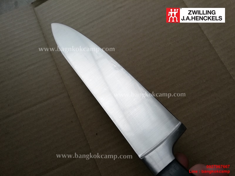 มีดตุ๊กตาคู่ ใบมีด9นิ้ว Zwilling J.A. Henckels Made in Germany (มีดมีตำหนิ ขายถูก) ของใหม่ ของแท้ (2)